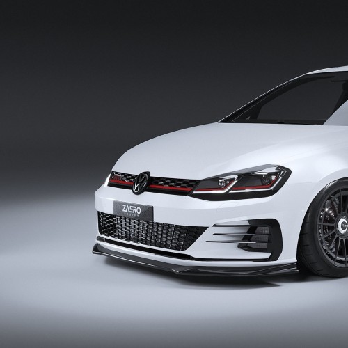 Σπόιλερ εμπρός προφυλακτήρα EVO-1 της ZAERO Design για Volkswagen Golf 7.5 (Typ 5G) GTI/ GTD Σπόιλερ εμπρός προφυλακτήρα EVO-1 της ZAERO Design για Volkswagen Golf 7.5 (Typ 5G) GTI/ GTD